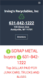 Mobile Screenshot of irvingrecycle.com